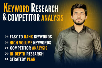 do profitable SEO keyword research and competitor analysis
