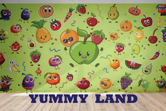 create wall art, mural, decal, graffiti, and doodle wall art