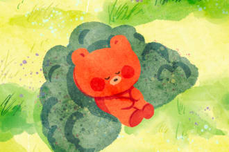 draw beautiful children book illustrations and covers