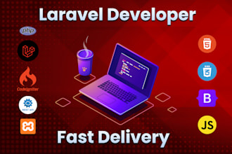 make a laravel web app