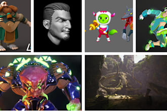design game UI and UX, game prototype, game character perfectly