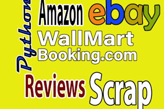 do amazon or any other web scraper to scrap data in excel