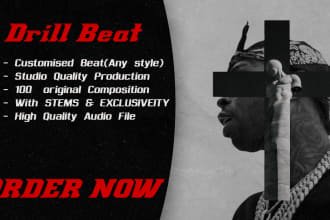 produce custom drill beats