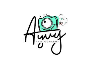 illustrate wedding, photography monogram and signature logo