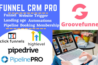 gohighlevel clickfunnel automation, go highlevel website highlevel landing page