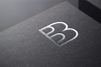 design you a fresh logo professionally constructed,  no ai