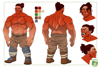 draw your character sheet