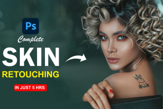 do photoshop face retouching, model  and headshot editing