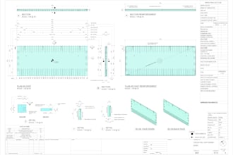 create detailed precast concrete shop drawings and layouts