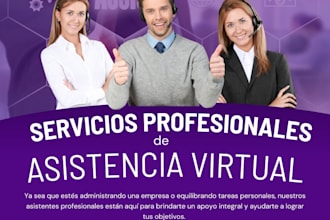 asistente virtual administrativo en español
