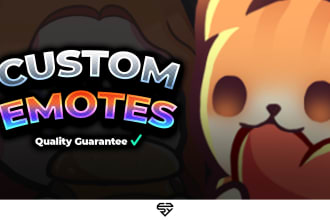 draw custom emotes for your stream or discord