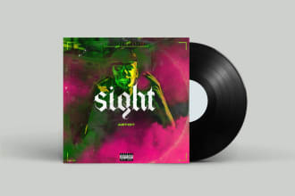 do creative album cover design single cover art mixtape