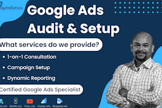do google ads audit setup with 1 on 1 strategy consultation