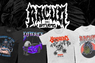 draw legit tshirt and apparel design for you