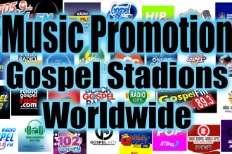 send your music to 6,532 gospel radio stations worldwide