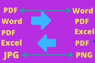 convert word to PDF and PDF to word