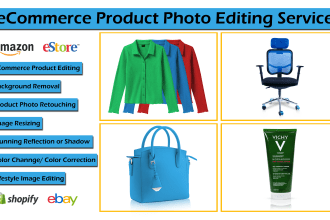 do photoshop editing for amazon or ecommerce product photo editing, retouching