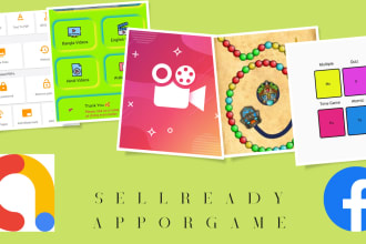 provide an android  app or game to get revenue with admob and facebook