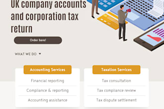 prepare UK company accounts and corporation tax return