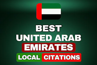 create best uae local citations