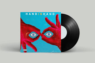 design an unique album, single, ep cover art