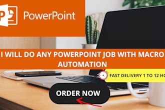do automatic macro powerpoint presentation