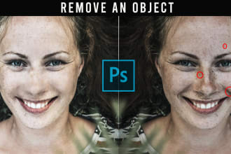 remove a blemishes,object,person from a photo in photoshop