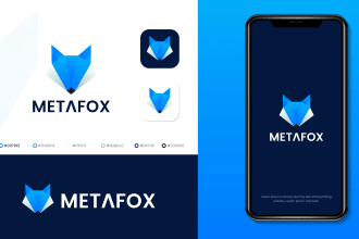 do cyber security, tech, crypto and technology logo design