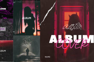 create cover art for your single, ep, or album, and mixtape