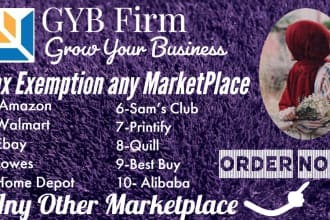 do the sales tax exemption of any marketplaces of USA