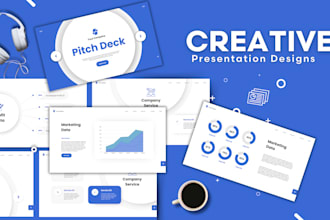 do quick powerpoint presentation and investor pitch deck design