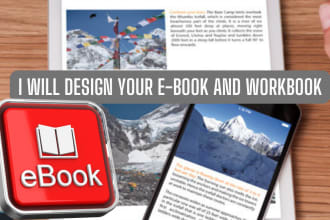 design ebook,workbook, leadmagnet and any thing in canva