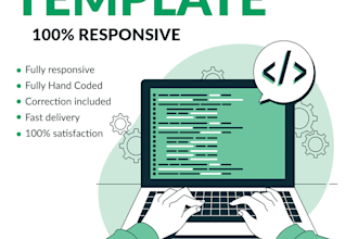 create a fully responsive HTML email template or newsletter from pdf psd jpep