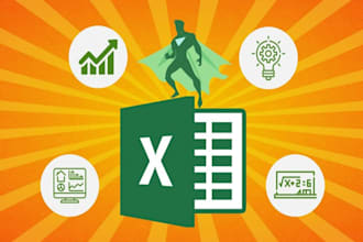 build excel charts, pivot tables, macro, spreadsheet,