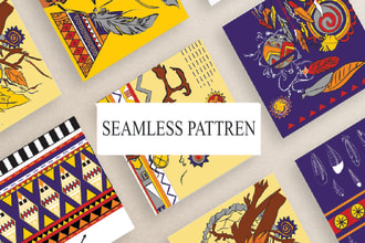 design fabric textile pattern, seamless pattern design