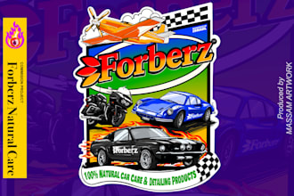 create vector illustrations of automotive