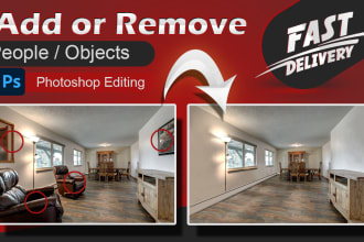 add or remove objects, people, and do photoshop editing fast