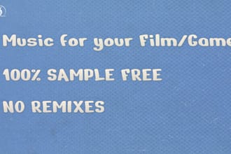 compose chill music for your film, documentary or video game