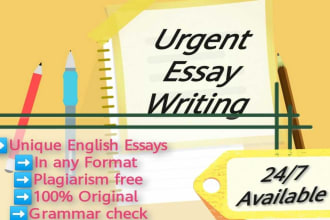 do urgent essay writing in 24 hours