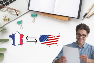 translate your article or ebook from english to french