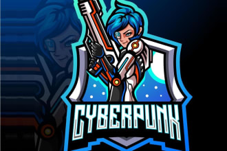 design premium mascot, gaming, twitch logo for you