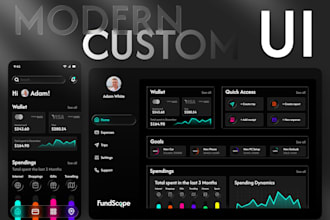 design quality custom UI UX interfaces