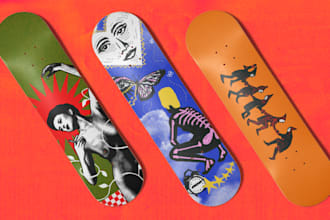 design unique style for your skateboard