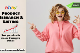 do ebay dropshipping product research