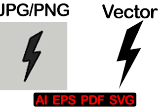 convert jpg or png to a vector file, image to vector
