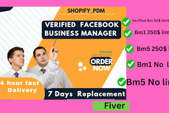 create a fresh facebook business manager and ad account