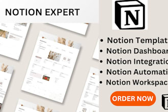 notion template notion expert workspace notion planner notion automation zapier