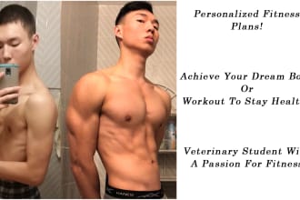 personalize a workout plan to get you on the right track