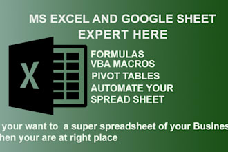 fix, clean, or automate your excel spreadsheet
