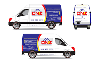 do  vehicle wrap, van car, car wrap, truck wrap design